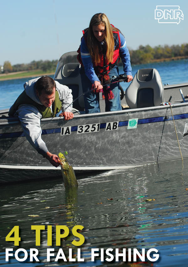 Four tips for making the most of fall fishing  | Iowa DNR